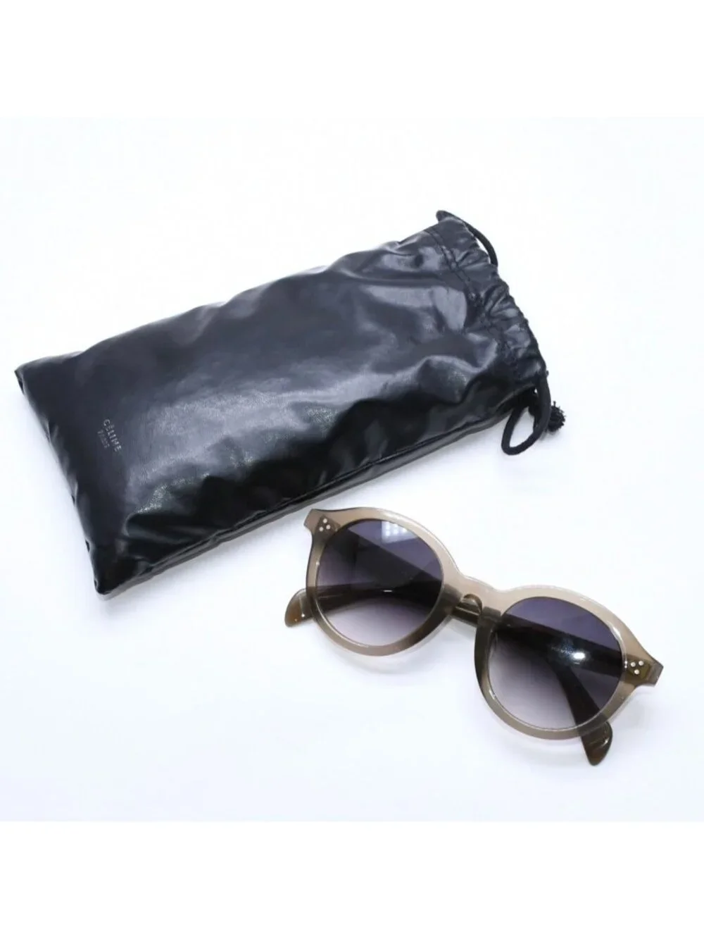 Celine Sunglasses Eyewear Gradient Lens Khaki